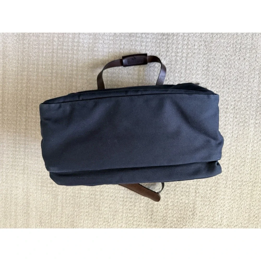 Filson 258 Rugged Twill Padded Computer Bag - Navy - Made In USA - Rare